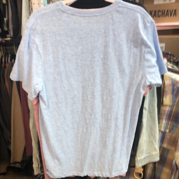 Lucky Brand Blue Short Sleeve Tee Casual Comfort - Picture 7 of 7